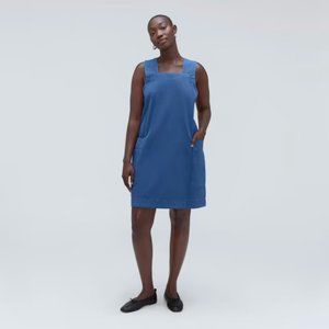Everlane Cross-Back Apron Mini Dress